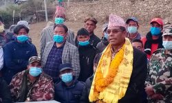 मुख्यमन्त्री शाहीले गरे वर्षाले पुर्‍याएको क्षतिको अवलोकन