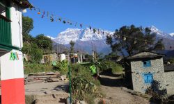 ताकमबाट देखिएको धौलागिरि !