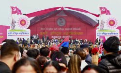 एमाले महाधिवेशनमा विभिन्न दलका नेताको शुभकामना