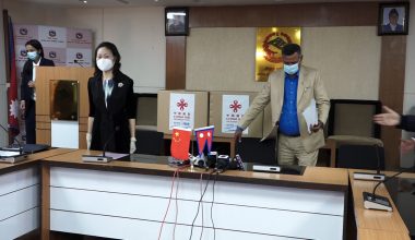 चीनबाट थप १६ लाख डोज कोभिड–१९ विरुद्धको खोप आइपुग्यो