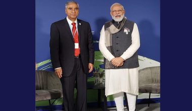 प्रधानमन्त्री देउवाको भारत भ्रमण : आज मोदीसँग प्रतिनिधिमण्डलस्तरीय वार्ता हुँदै