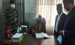 सुदूरपश्चिम प्रदेश प्रमुखद्वारा पदभार ग्रहण