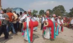 थारू समुदायको पुरानो नाच मेडरी नाच लोप हुँदै