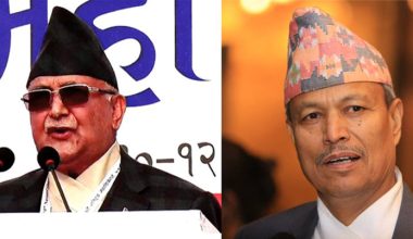 एमालेको अध्यक्षका लागि ओली र रावल प्रतिस्पर्धा गर्दै