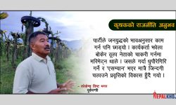 राजनीतिको झोलाभन्दा कृषिको बोरा नै ठीक