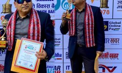 ‘जुन गीत सुनेर…’लाई अवार्ड, गायक कन्हैयाले भने- ‘२५ वर्षकै संगीतयात्रामा गर्वको अनुभूति भयाे’