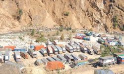 रसुवागढीमा पार्किङ निर्माण सुरु