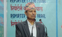 भीम रावलले गरे  एमालेको अध्यक्षमा उम्मेदवारी दिने घोषणा