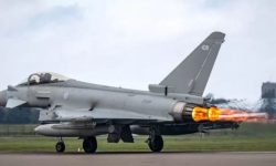 ब्रिटेनको वायु सेनाद्वारा सिरियामा शत्रुपक्षको ड्रोन खसालियो