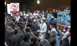 एमालेद्वारा संसद अवरूद्ध कायमै, भाेलिसम्मका लागि बैठक स्थगित