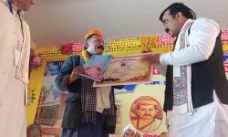 ईन्जिनियर भगवान झा ‘मिथिला रत्न’ पदकबाट सम्मानित