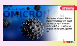 ओमिक्रोन भेरियन्ट : के तेस्रो लहरको संकेत हो ?