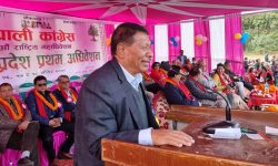 कार्यकर्तालाई सिंहले भने- नेतृत्व चयन गर्दा होस पुर्‍याउँ