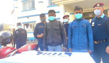 पेस्तोल विक्री गर्न नेपाल आएका दुई भारतीय सुनसरीबाट पक्राउ