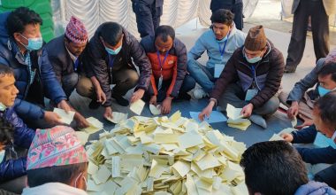 खुला केन्द्रीय सदस्यको मतगणना जारी