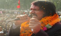 सिरहा प्रहरी प्रमुख पाण्डेलाई जनकारबाही गर्ने सीके राउतको धम्की