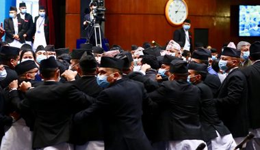 एमालेको अवरोध कायमै, प्रतिनिधिसभामा एमसीसी टेबल भएन