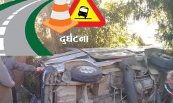 बेहुली लिन जाँदै गरेको बस दुर्घटना हुँदा २२ जना घाइते