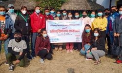 कोभिड-१९ विरुद्धको अभियानमा युवा !