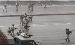 हिंसात्मक प्रदर्शनबीच रुसले नेतृत्व गरेको सैन्य बल कजाकस्तान प्रवेश गर्‍याे