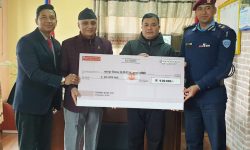 एभरेष्ट बैंकद्वारा भक्तपुर सिसिटिभि जडान समितिलाई आर्थिक सहयोग