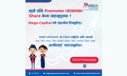 मेगा क्यापिटलले थाल्यो प्रमोटर सेयर खरिद-बिक्रीको सहजीकरण