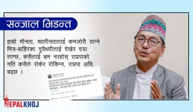थापालाई लिङ्देनको जवाफ : मौनता र शालिनतालाई कमजोरी ठान्नेदेखि दया लाग्छ