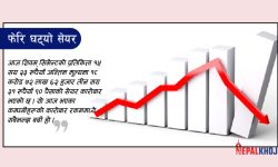 नेप्सेको उच्च वृद्धिमा लाग्यो ब्रेक, ३० अंकले घट्दा चार अर्ब ६२ करोड रुपैयाँको सेयर किनबेच