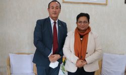 ऊर्जामन्त्री भुसाल र बिमस्टेक महासचिवबीच शिष्टाचार भेट