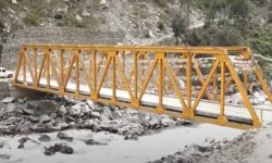 म्याग्दीको बिममा पक्की पदमार्ग निर्माण