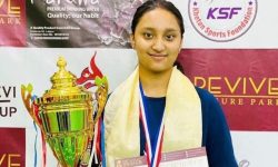 विश्व ब्याडमिन्टन जुनियर वरीयताको सातौं स्थानमा रशिला