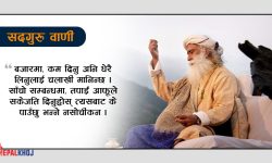 ‘ध्यानद्वारा आफ्नो अस्तित्वको सौन्दर्य अनुभव गर्न सकिन्छ’