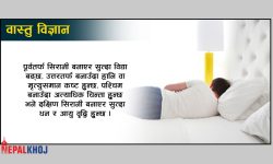 सुत्दा कुन दिशामा बनाउने सिरानी ?