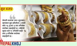 सुनको ४ सयले बढ्यो, आजको भाउ कति ?