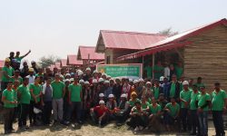 आवास निर्माणमा श्रमदान गर्न आह्वान