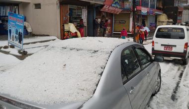 पोखरामा परेको असिना पानीले ११ करोड रुपैयाँको क्षति