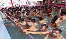 बिरेनुनको बासना भएको तातोपानी निस्कने कुण्ड खुल्यो