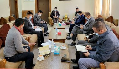 सरकार र नेकपा (चन्द)बीच सहमति कार्यान्वयन सम्बन्धमा छलफल