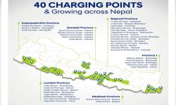 देशभर ४० स्थानमा हुन्डाईको चार्जिङ स्टेसन