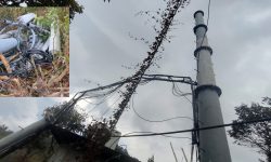 हावाहुरीले इलामको रोङ्गमा टेलिकम टावर भाँचियो (फाेटाेफिचर)