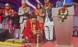 ठेकेदारका कारण भौतिक पूर्वाधारका काममा ढिलाइ भयो : मन्त्री भुसाल