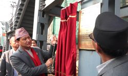 माईतीघरको आकाशे पुल उद्घाटन (तस्बिरसहित)