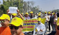 ‘युद्ध निषेध शान्ति विशेष’ भन्ने आह्वानसहित रुसलाई युद्ध रोक्न आग्रह