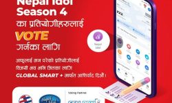 ‘ग्लोबल स्मार्ट प्लस’ मार्फत नेपाल आइडलमा भोटिङ गर्न सकिने