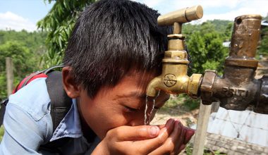 तनहुँको घिरिङ पालिकाका घरघरमा खानेपानी, स्थानीयवासीमा खुसीयाली