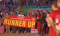 खप्तड गोल्डकपको उपाधि मनाङलाई