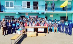 महालक्ष्मी विकास बैंकद्वारा विद्यालयलाई साइन्स ल्यावका लागि आवश्यक सामाग्रीहरु प्रदान