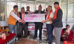 कैलाश आश्रमलाई मुक्तिनाथको सहयोग