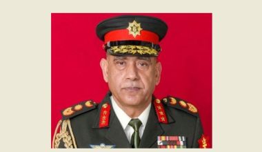 प्रधानसेनापति शर्मा आज स्वदेश फर्कंदै