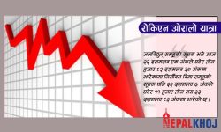 तीन अंकले नेप्से घट्दा दुई अर्ब ४९ करोडको कारोबार